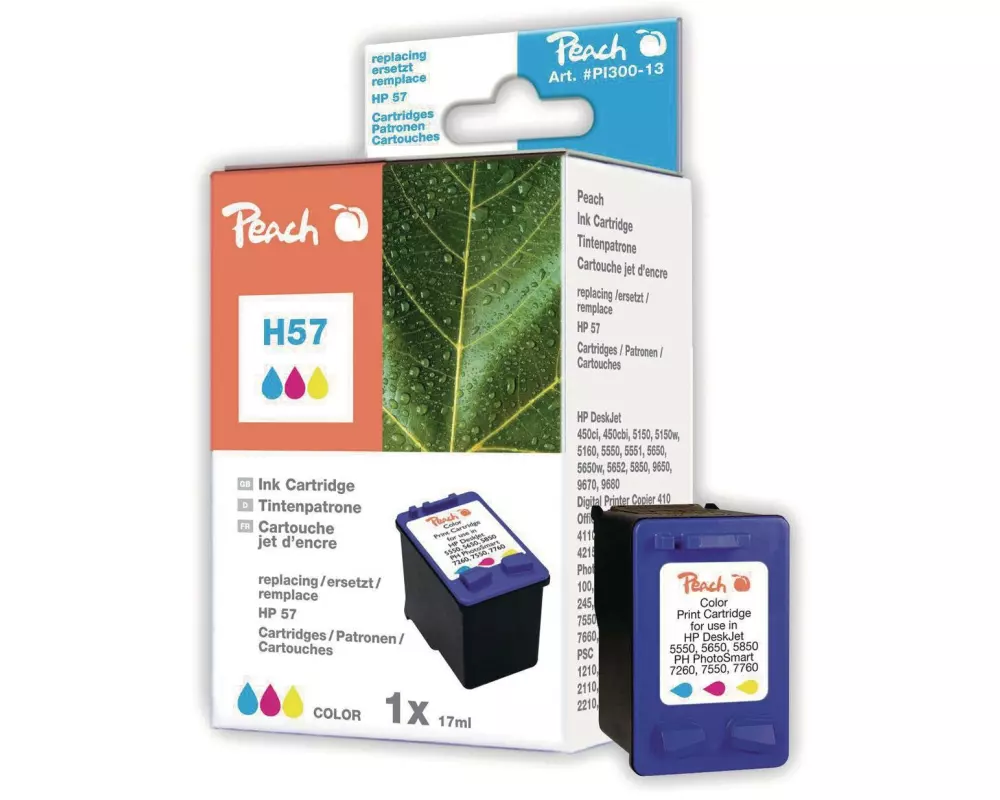 Peach Tinte HP Nr. 57 (C6657AE) Color