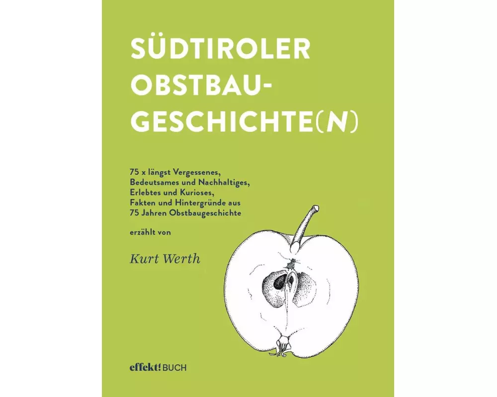 Südtiroler Obstbaugeschichte(n). 75 x längst Vergessenes, Bedeutsames und Nachhaltiges, Erlebtes und Kurioses, Fakten und Hintergründe aus 75 Jahren O