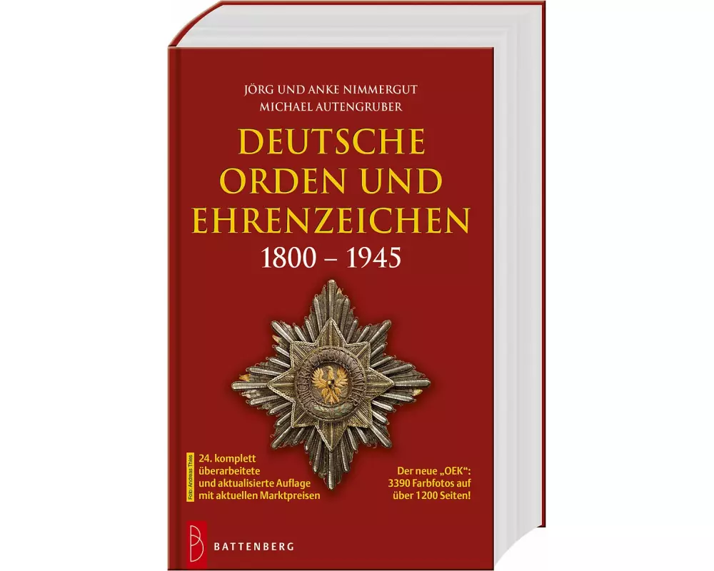 Deutsche Orden und Ehrenzeichen 1800 - 1945