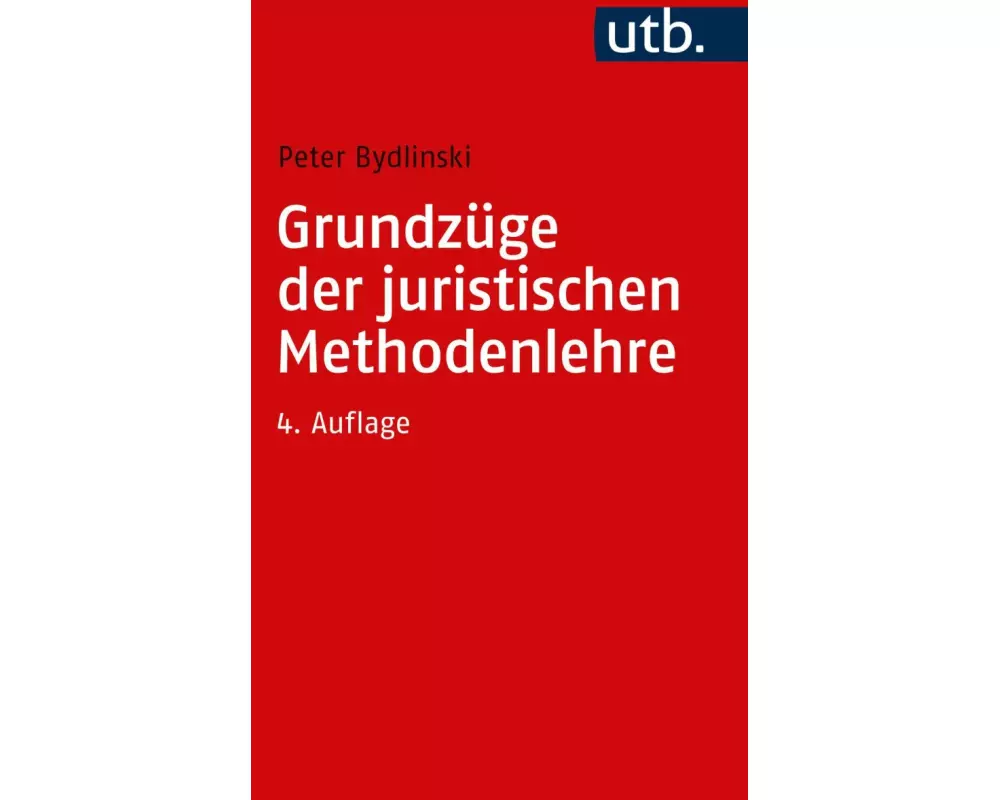 Grundzüge der juristischen Methodenlehre