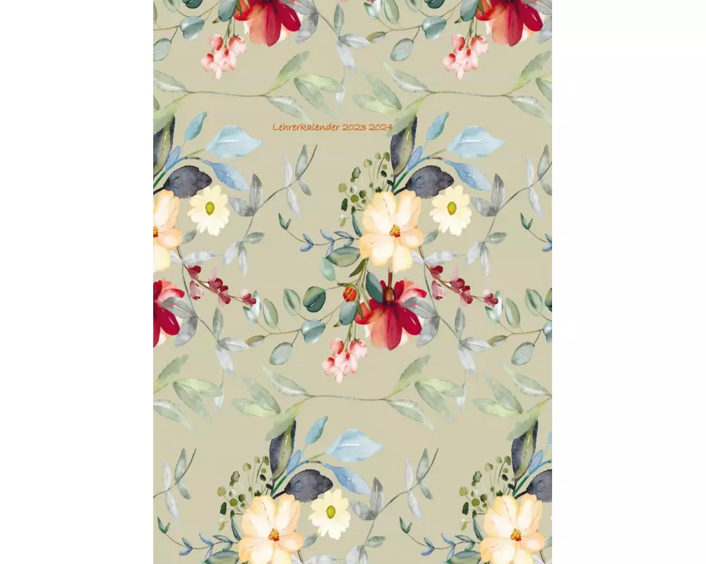 Lehrerkalender 2023 2024, A4 Lehrerplaner - Schulplaner für die Unterrichtsvorbereitung Planer