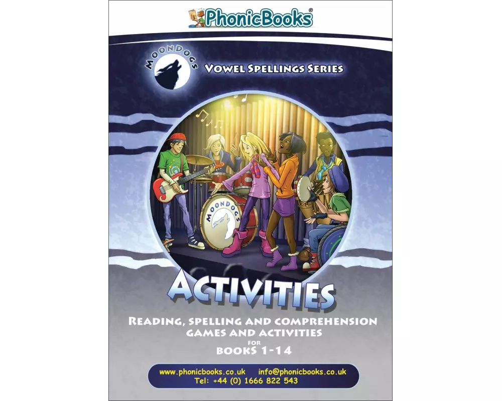 Phonic Books Moon Dogs Set 3 Vowel Spellings Activities