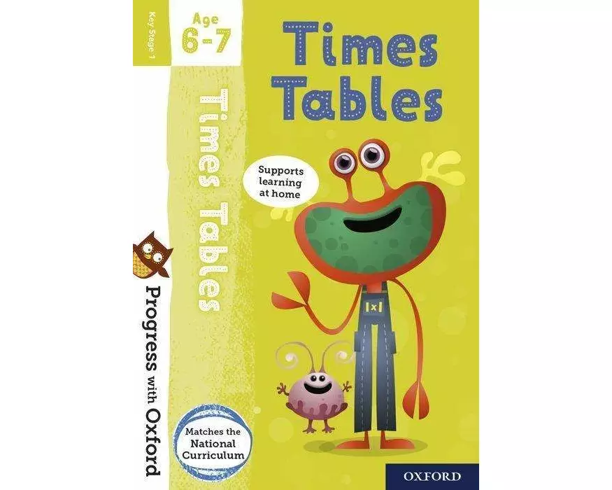 Progress with Oxford: Progress with Oxford: Times Tables Age 6-7- Practise for School with Essential Maths Skills