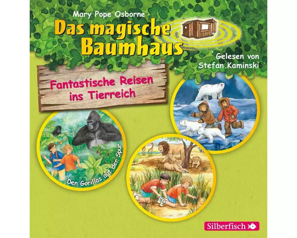Fantastische Reisen ins Tierreich. Die Hörbuchbox (Das magische Baumhaus)