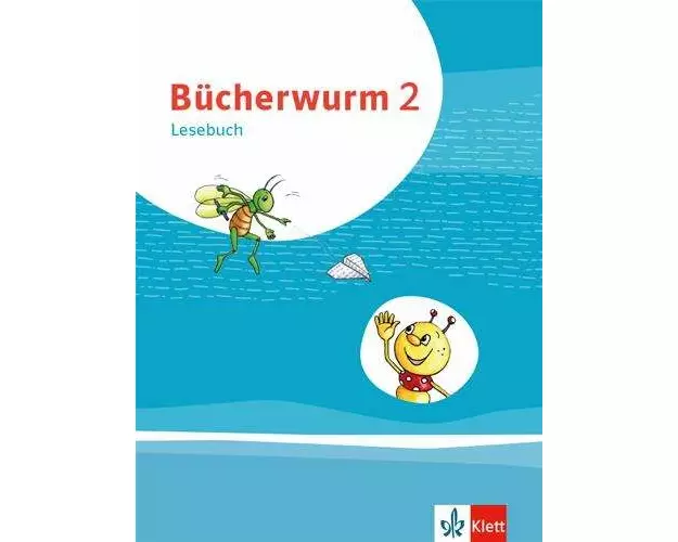Bücherwurm Lesebuch 2. Schülerbuch mit Überhangfolie Klasse 2