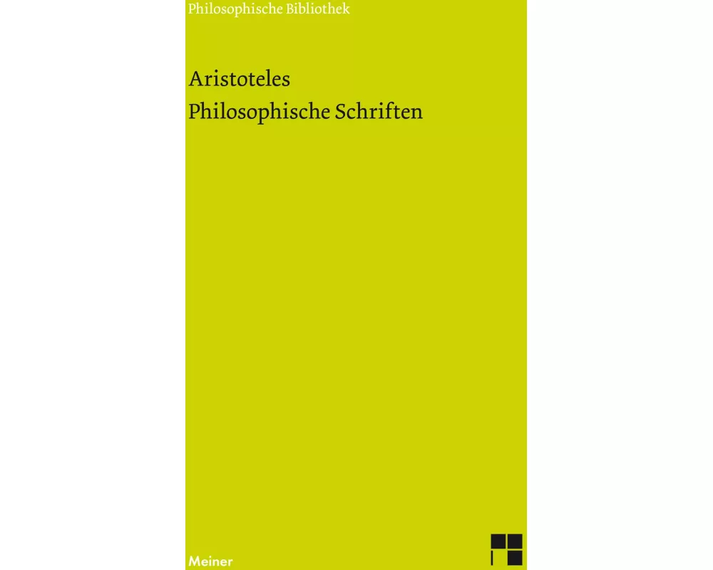 Philosophische Schriften