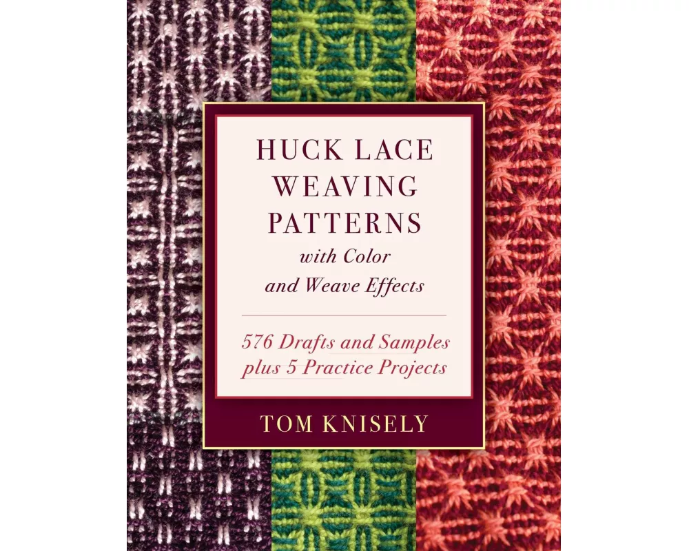 Huck Lace Weaving Patterns with Color and Weave Effects