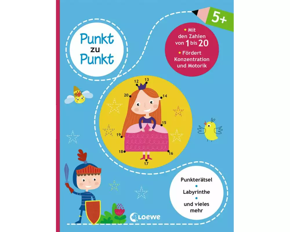 Punkt zu Punkt - Mit den Zahlen von 1 bis 20