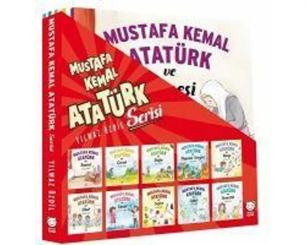 Mustafa Kemal Atatürk Serisi 10 Kitap Takim