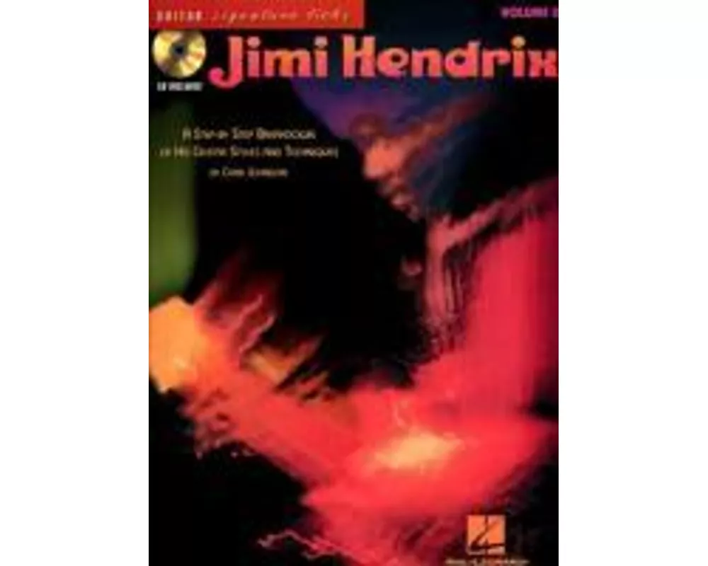 Jimi Hendrix - Volume 2: A Step-By-Step Breakdown of His Guitar Styles and Techniques Book/Online Audio