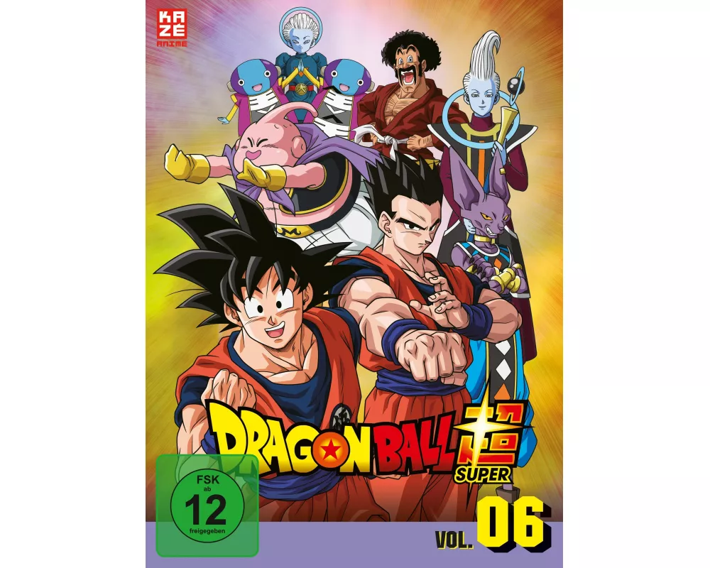 Dragon Ball Super - DVD Box 6 (3 DVDs) - Episoden 77-95