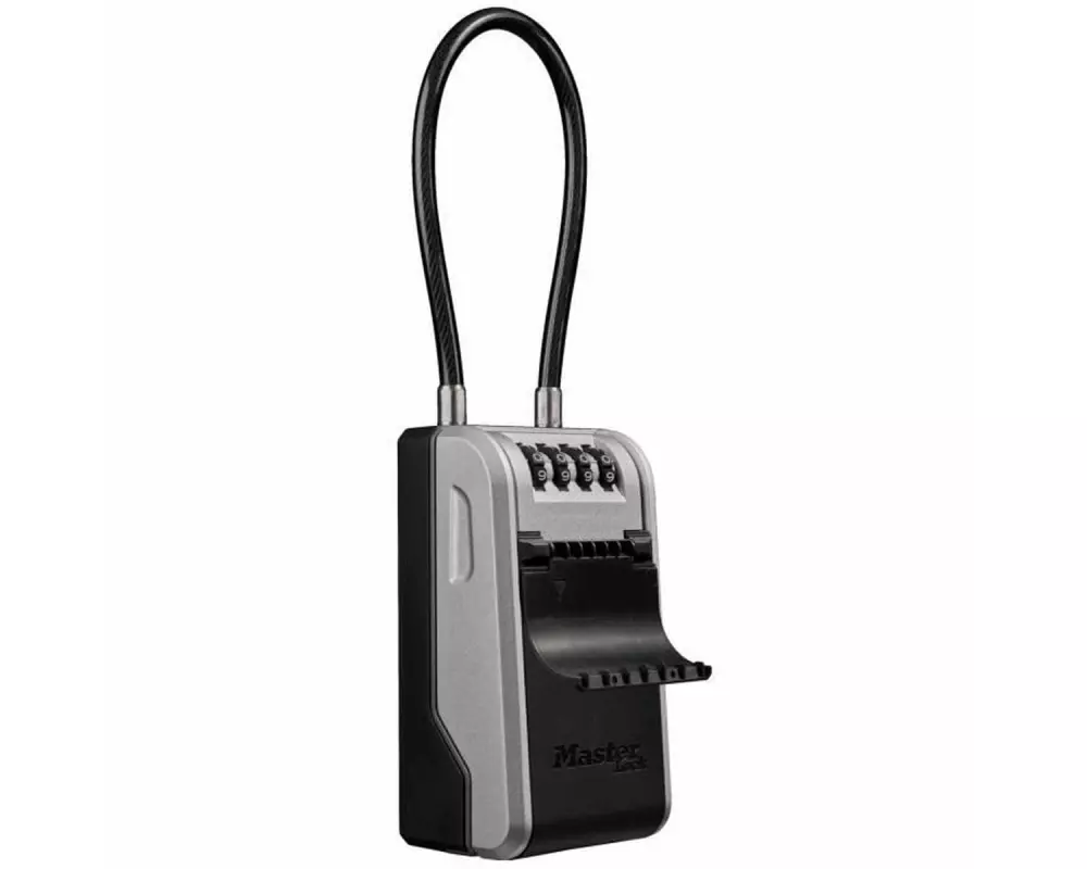 Masterlock Schlüsseltresor 5482EURD mit flexiblem Kabelbügel