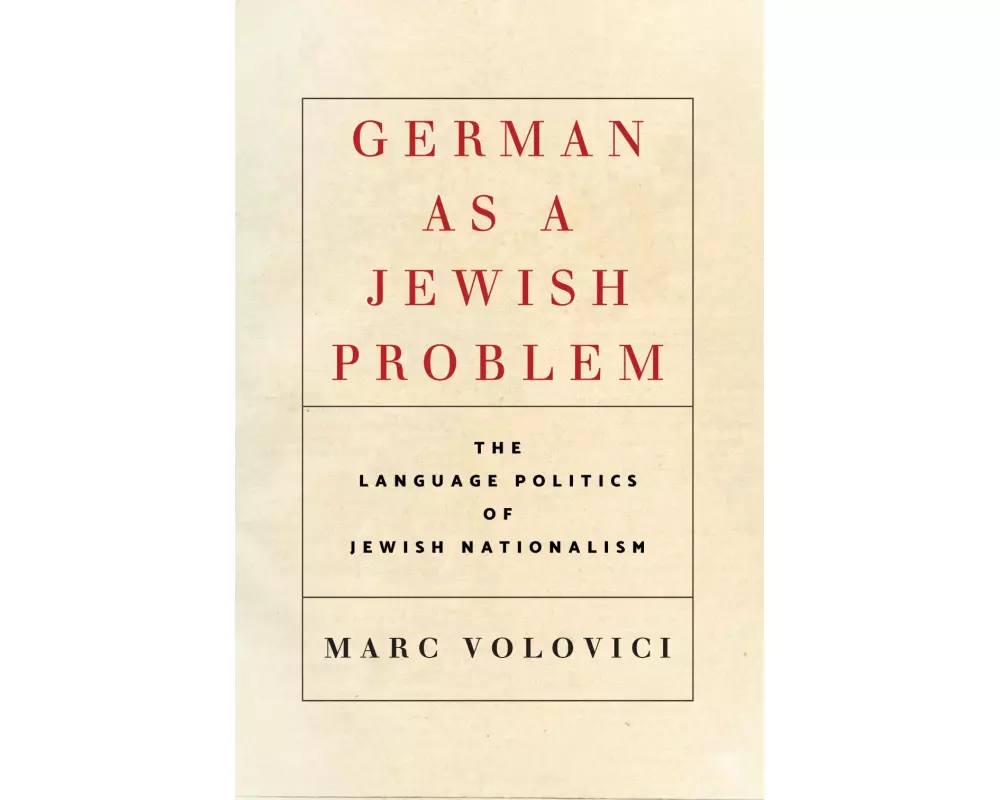 German as a Jewish Problem