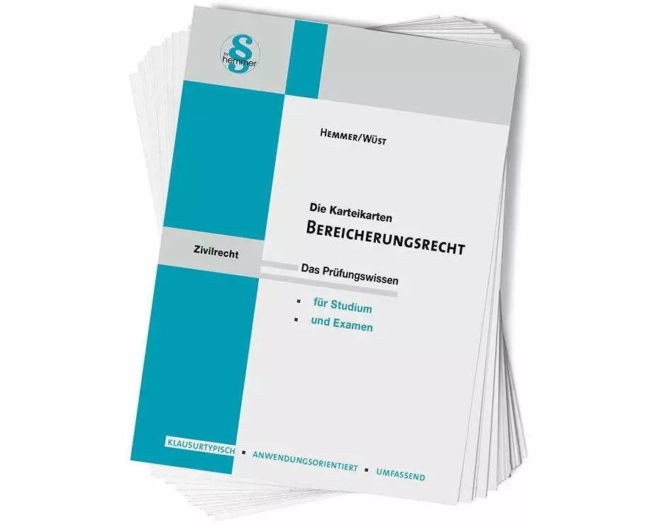 Karteikarten Bereicherungsrecht