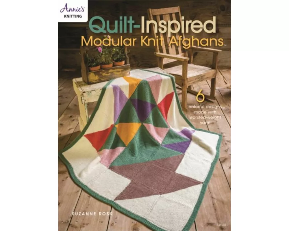 Quilt Inspired Modular Knit Afghans