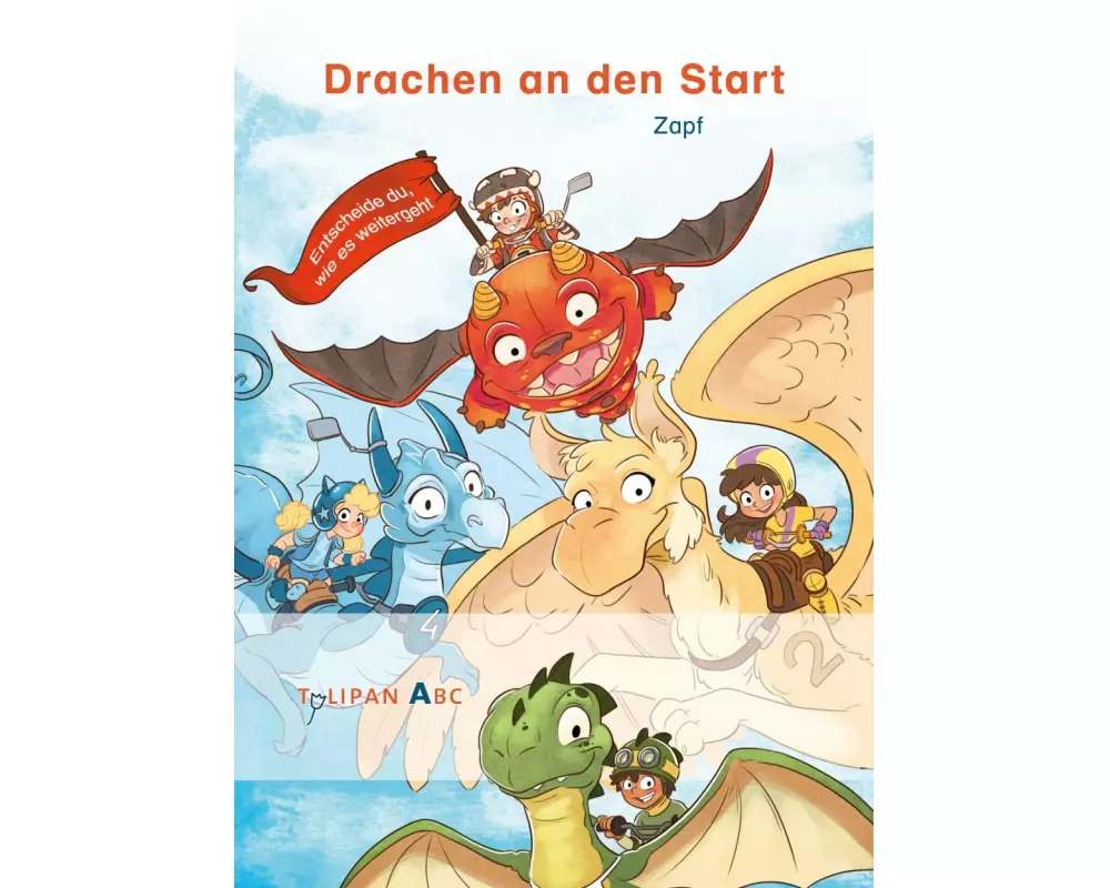 Drachen an den Start