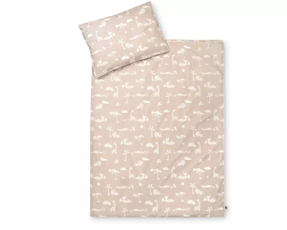 Julius Zöllner Kinderbettwäsche Organic Jungle Dream 100 x 135 + 40 x 60 cm