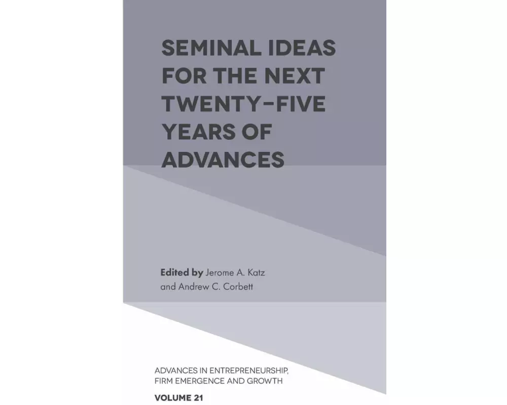 Seminal Ideas for the Next Twenty-Five Years of Advances