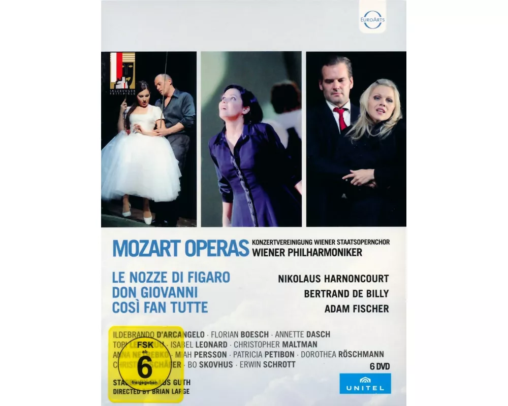 Mozart Opern:Cosi fan tutte/Don Giovanni/Le nozze