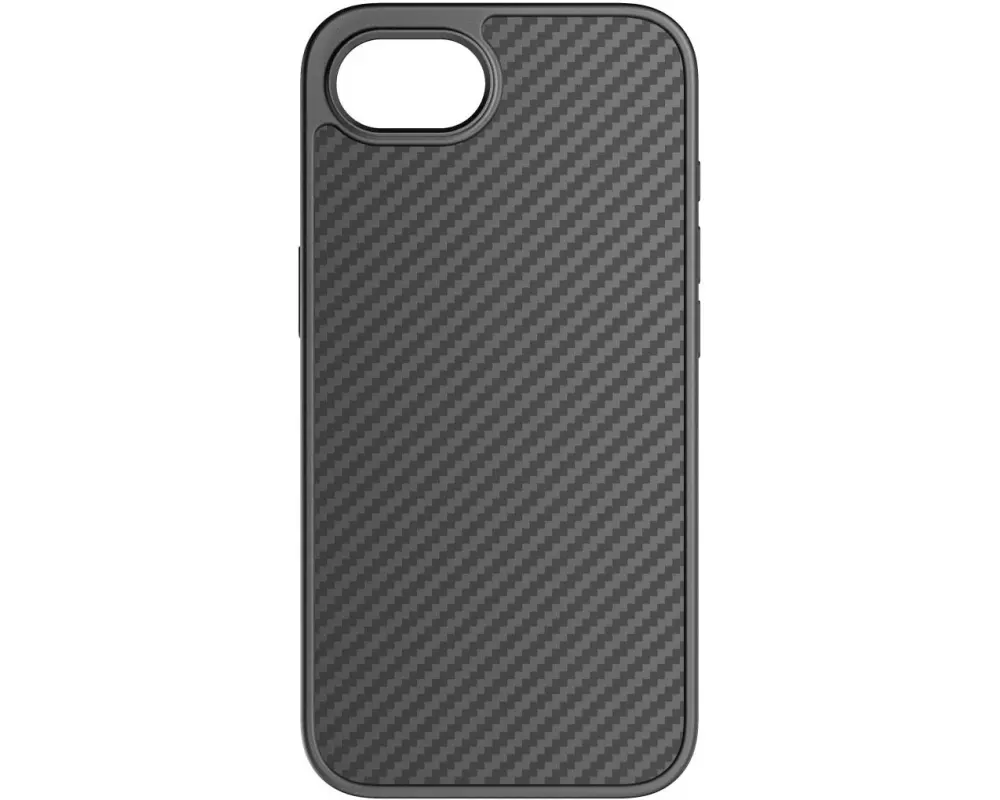 Black Rock Back Cover Robust Carbon Apple iPhone 16e