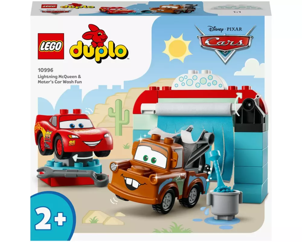 LEGO® DUPLO® Lightning McQueen und Mater in der Waschanlage 10996
