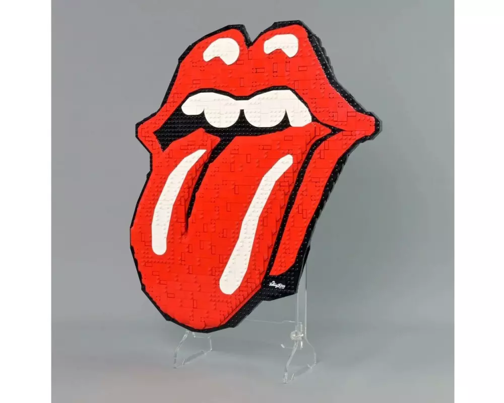 iDisplayit Acryl-Ständer für LEGO 31206 The Rolling Stones