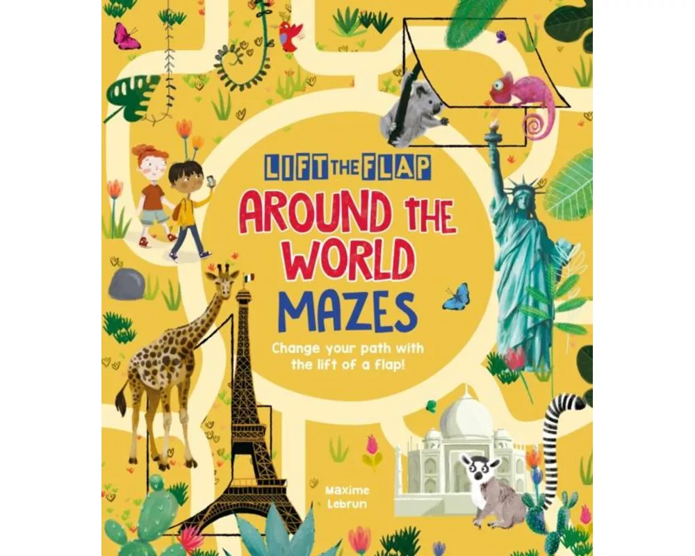 Lift-the-Flap: Around the World Mazes