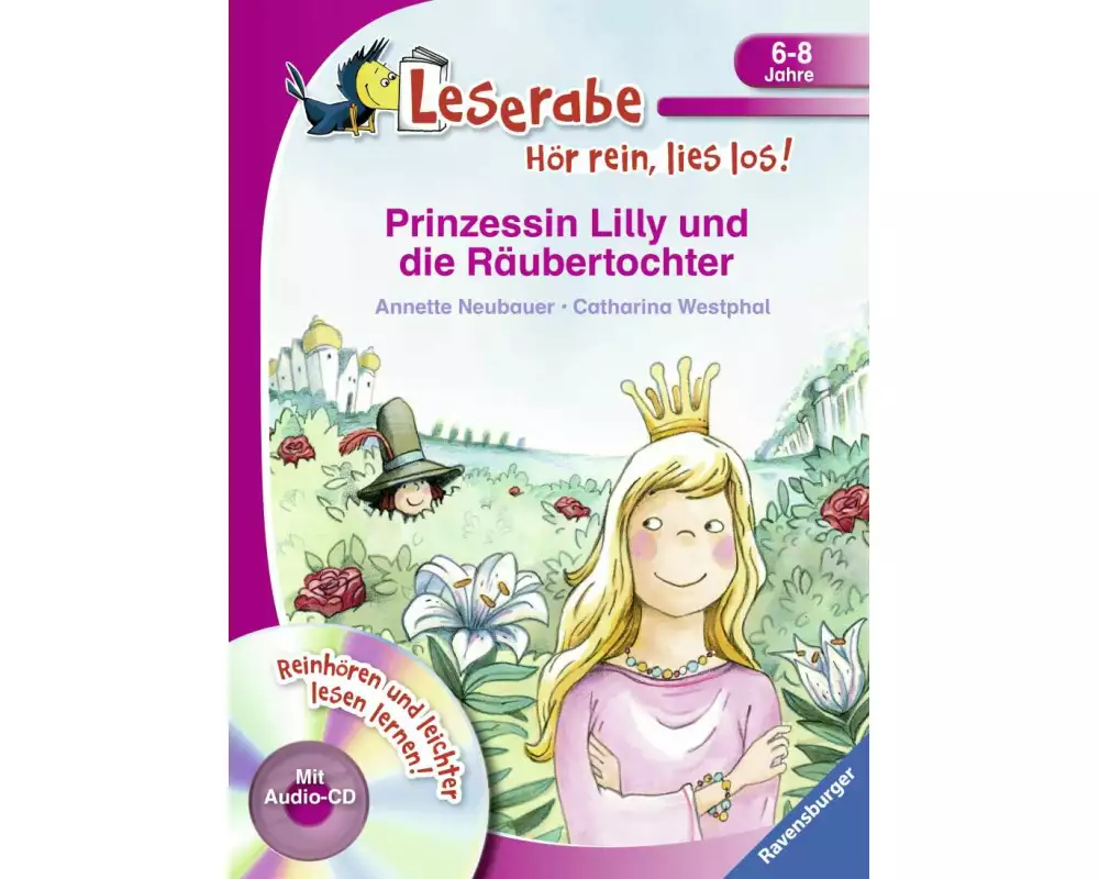 Prinzessin Lilly und die Räubertochter - Leserabe ab 1. Klasse - Erstlesebuch für Kinder ab 6 Jahren