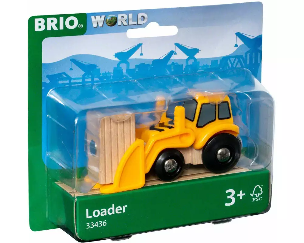 BRIO World - Frontlader mit Magnetladung