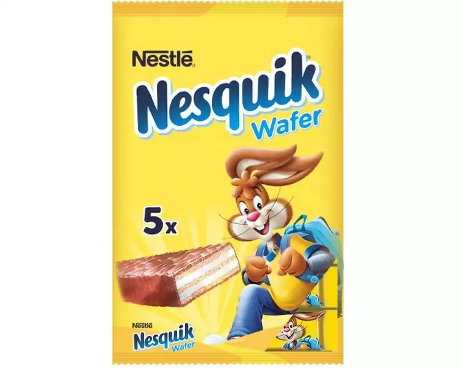 Nestlé Wafer Riegel Nesquik Wafer 5 x 19 g