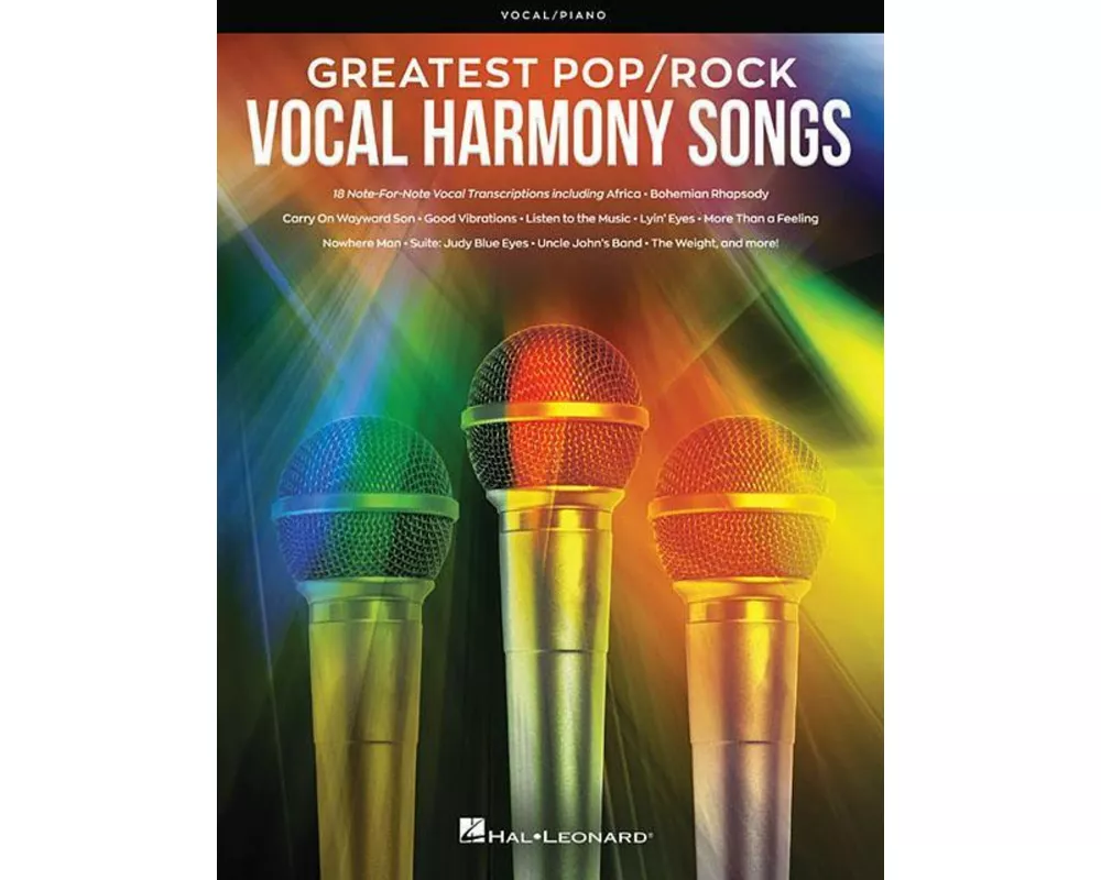 Greatest Pop/Rock Vocal Harmony Songs