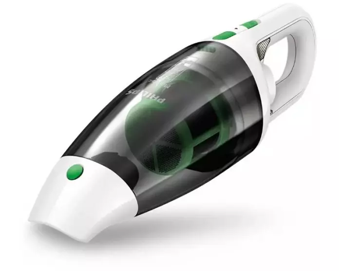 Philips Akku-Handsauger MiniVac FC6148/01 Grün/Weiss