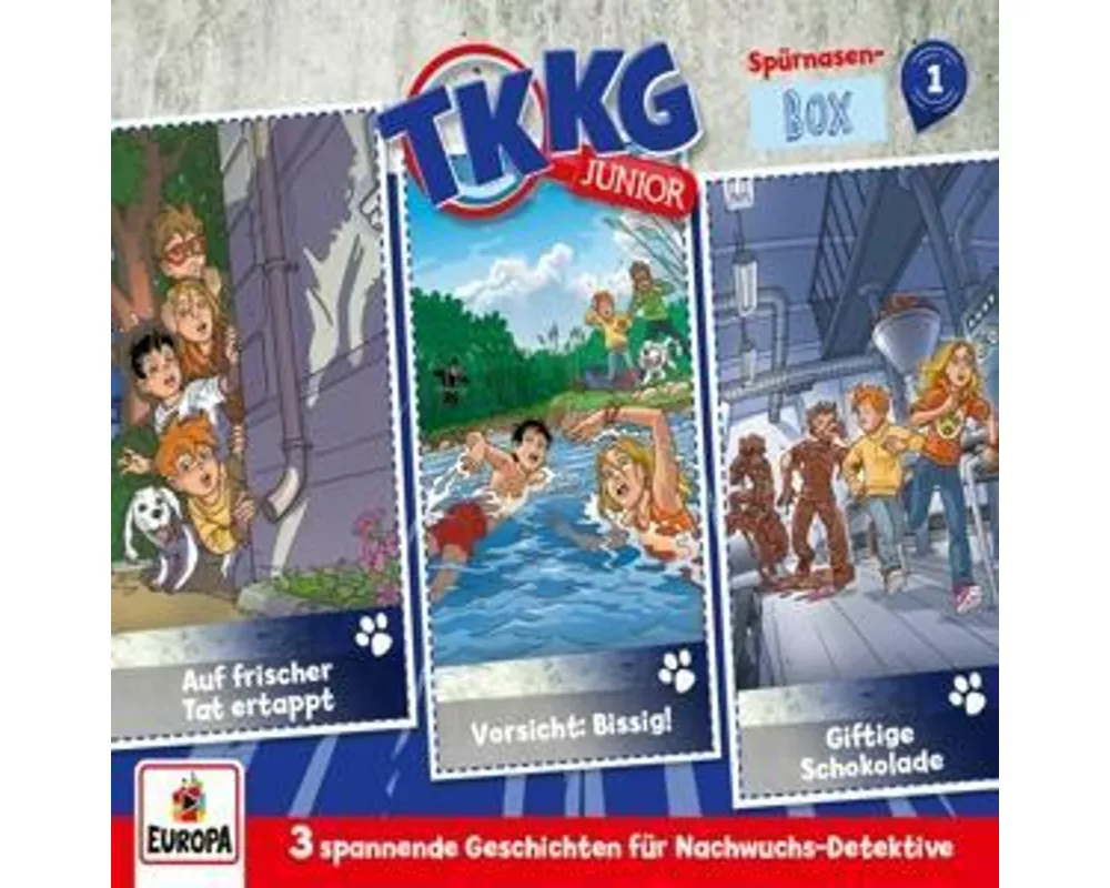 TKKG Junior 3er Box 01 Folgen 1-3 (3 Audio-CD's)