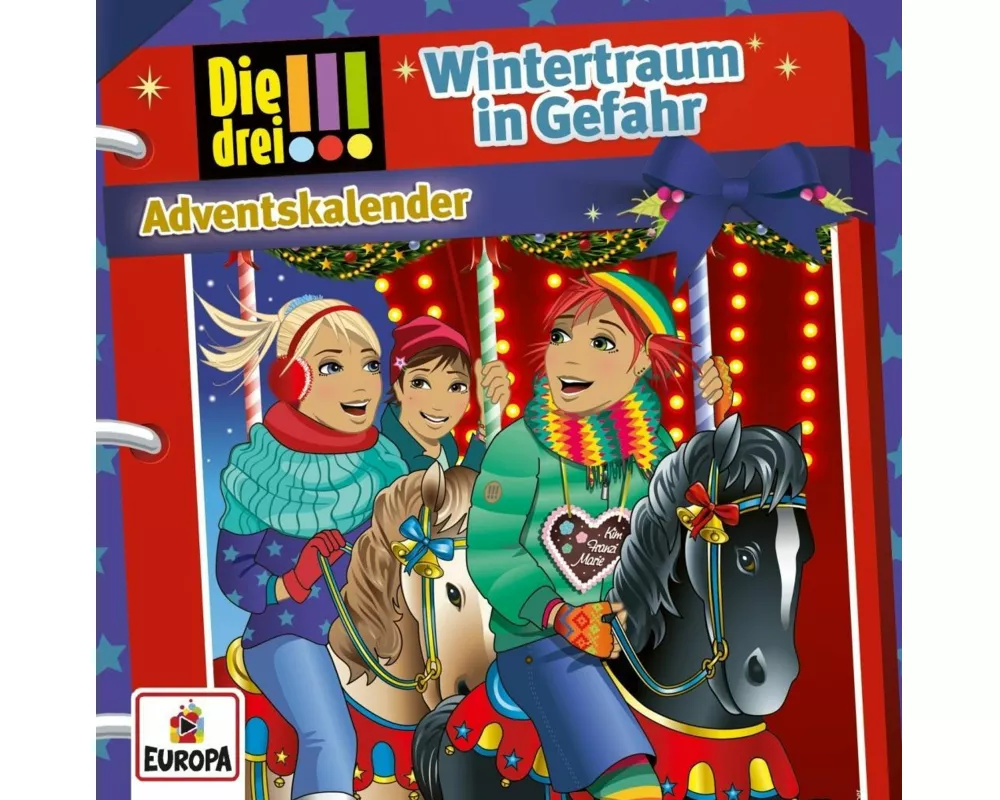 Die drei !!! Advenstkalender - Wintertraum in Gefahr
