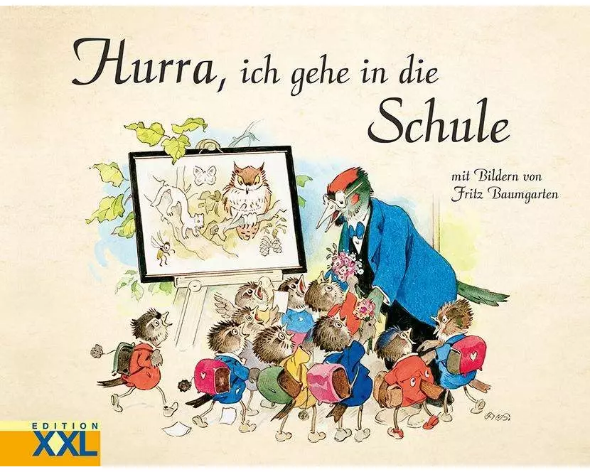 Hurra, ich gehe in die Schule