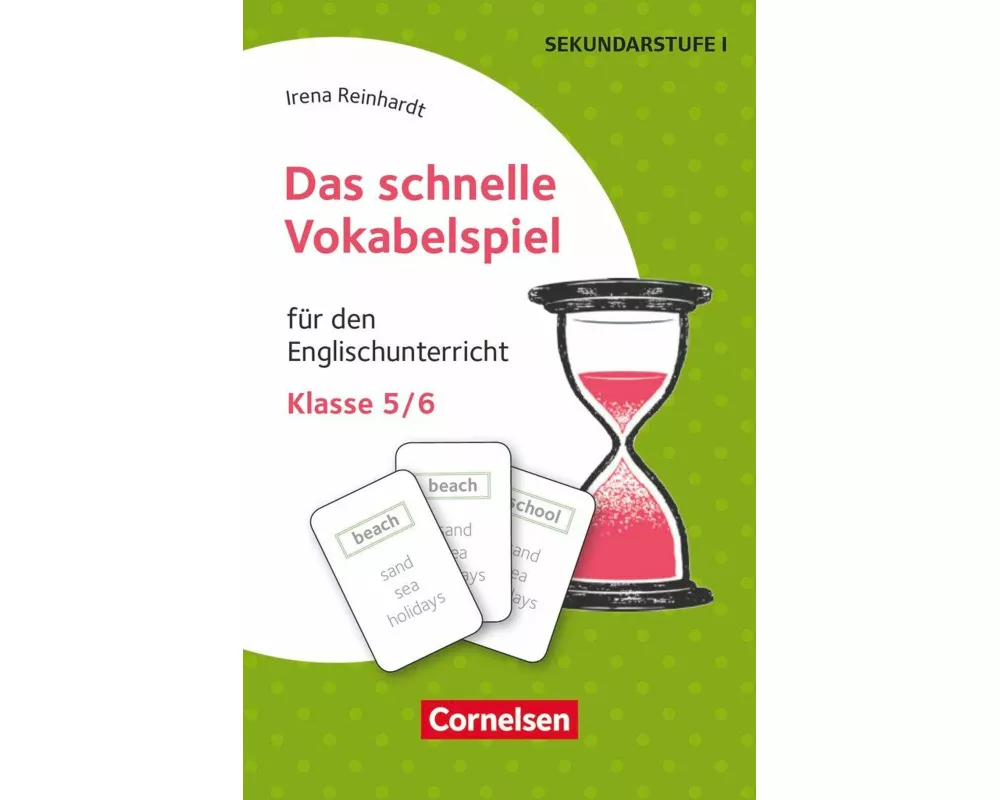 Das schnelle Vokabelspiel, Englisch, Klasse 5/6, Für den Englischunterricht, 30 Lernkarten