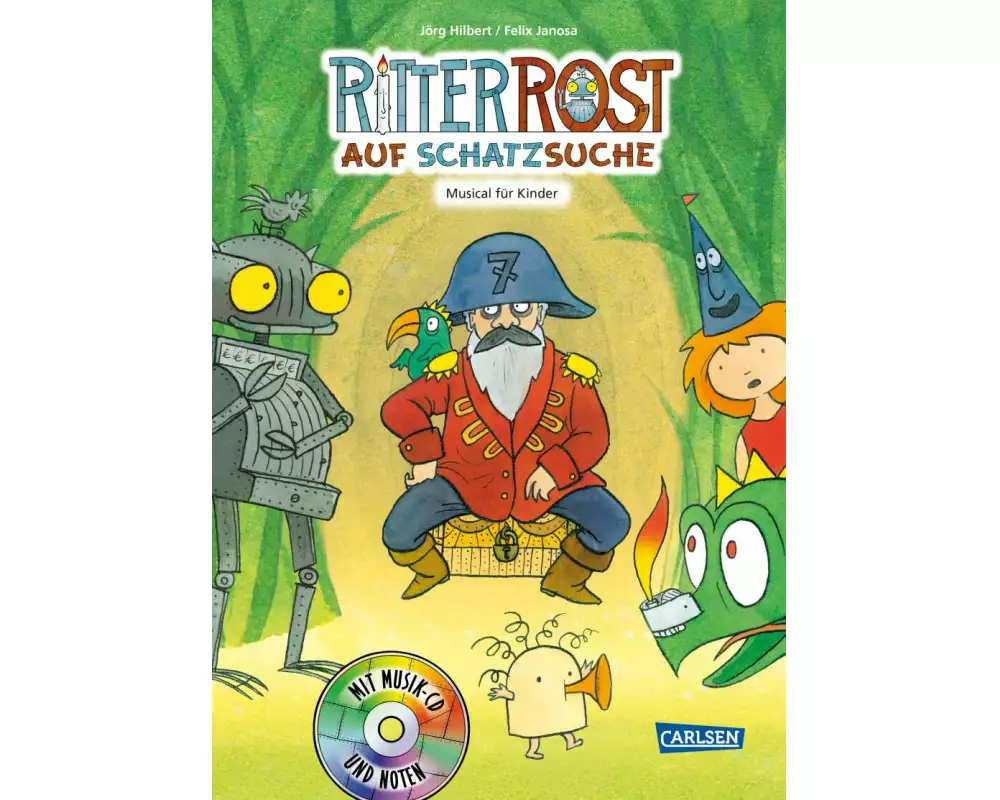 Ritter Rost 15: Ritter Rost auf Schatzsuche (Ritter Rost mit CD und zum Streamen, Bd. 15)