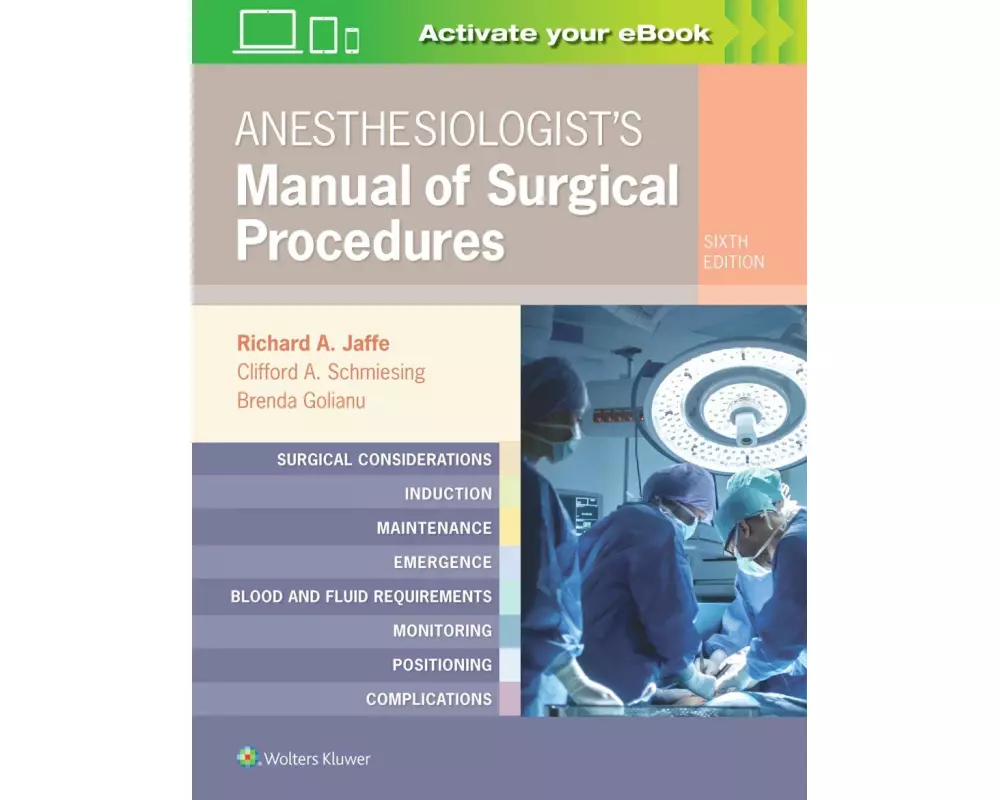 Anesthesiologist's Manual of Surgical Procedures