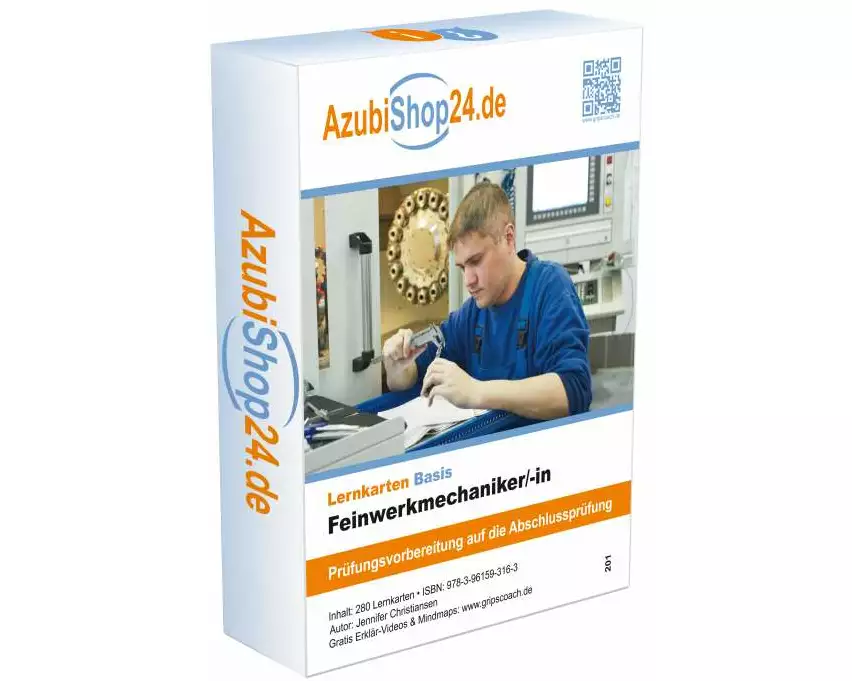 AzubiShop24.de Basis-Lernkarten Feinwerkmechaniker /in