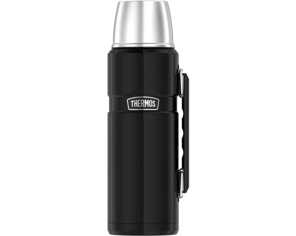 Thermos Thermosflasche Stainless King 1200 ml, Schwarz