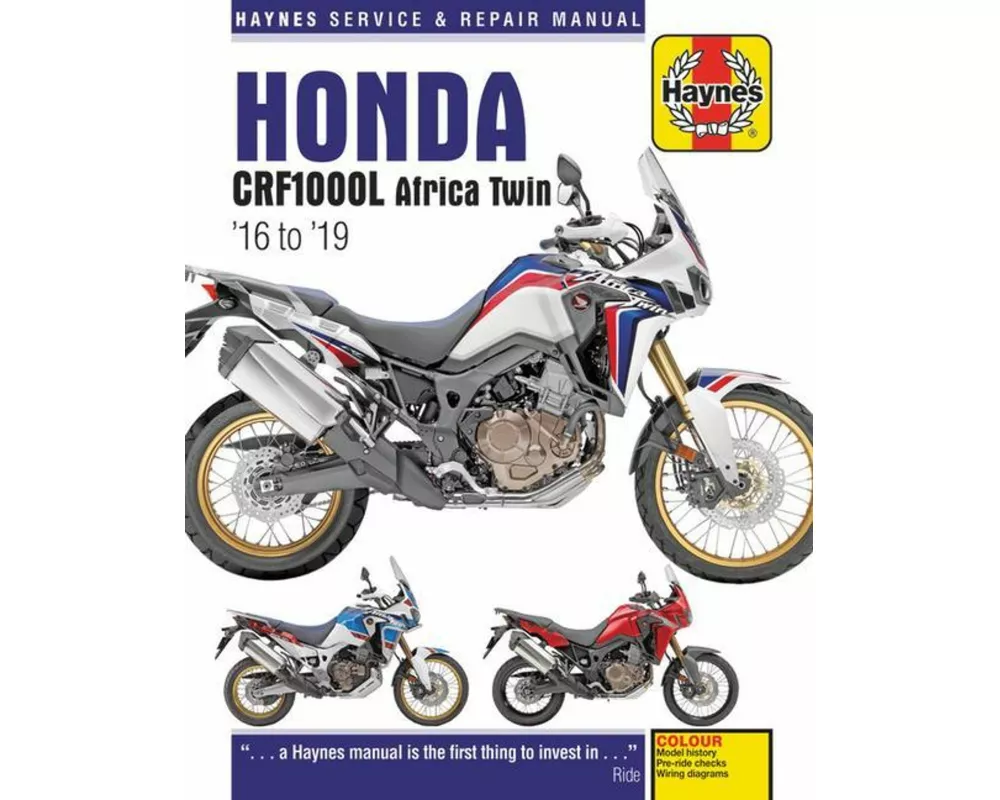 Honda CRF1000L Africa Twin Service & Repair Manual (2016 to 2018)
