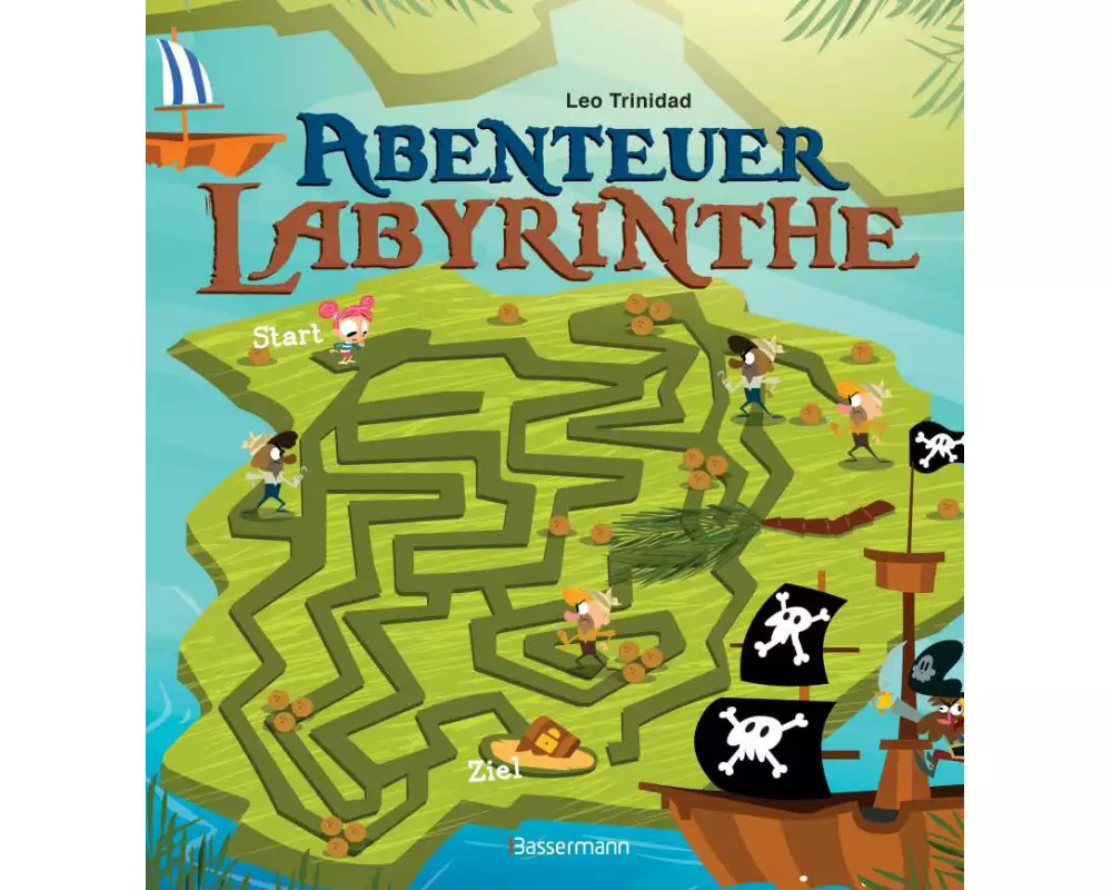 Abenteuer-Labyrinthe. Bunt und spannend