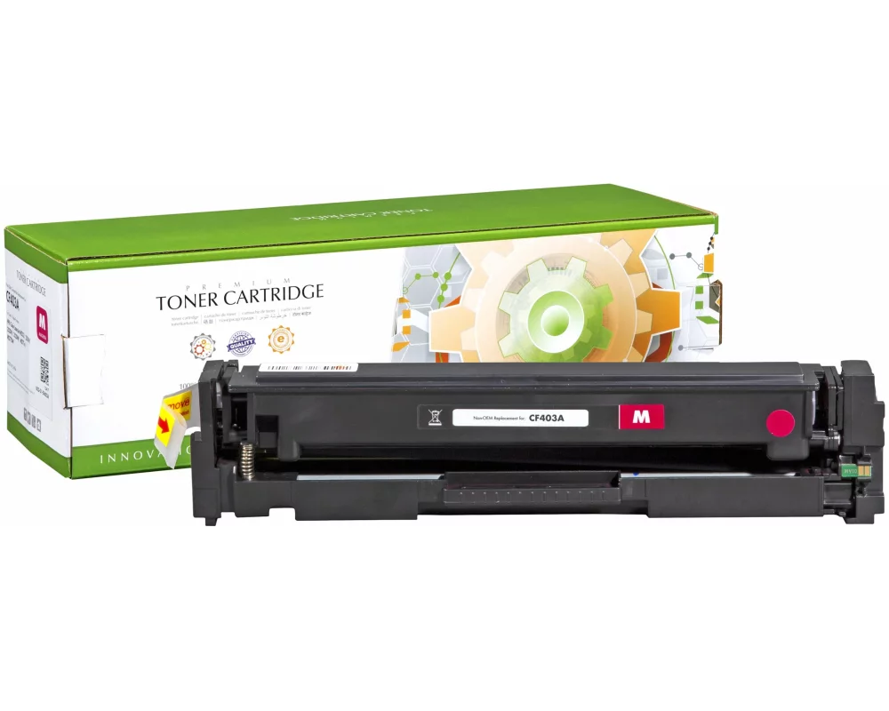 STATIC Toner cartridge compatible with HP CF403A magenta compatible 1.400 pages