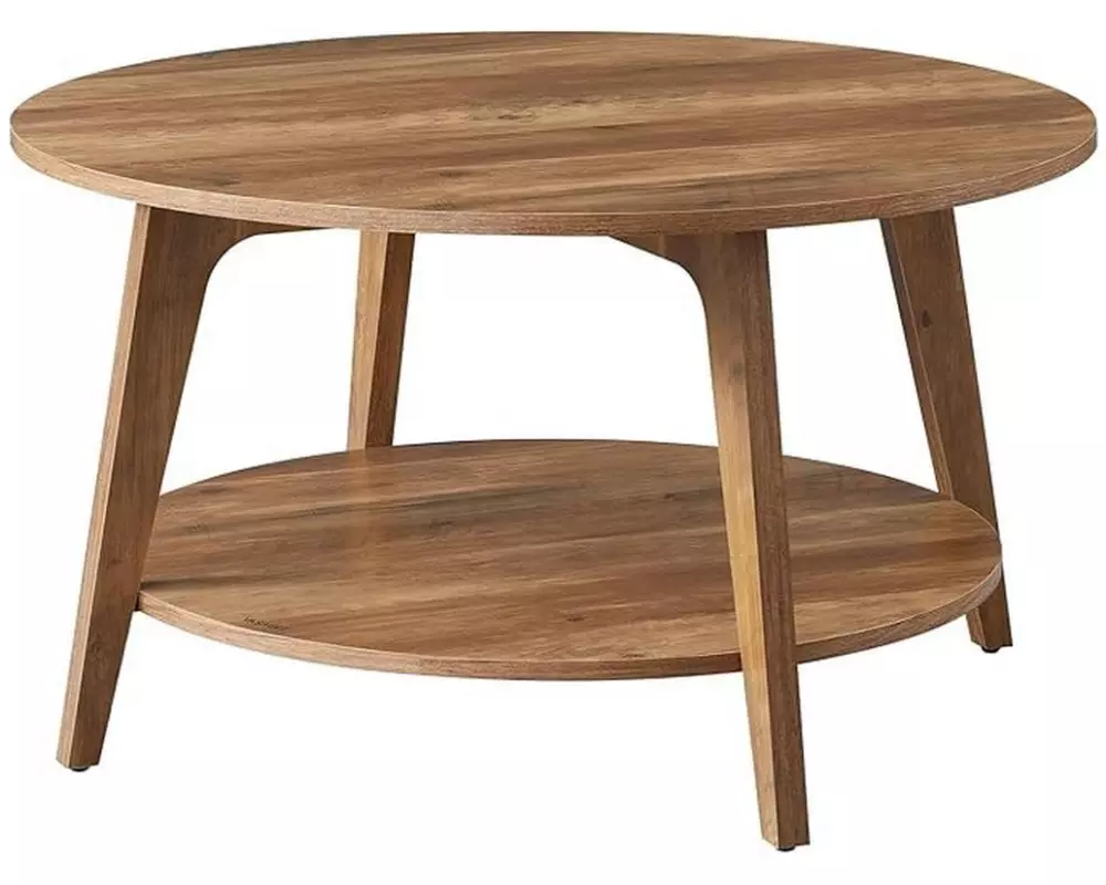 VASAGLE Couchtisch 80 x 45 cm, Braun