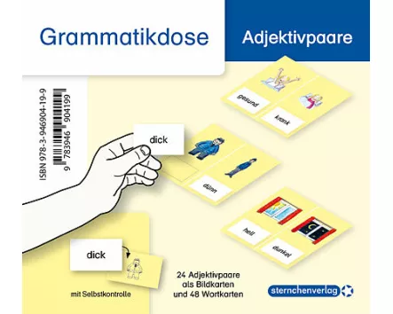 Meine Grammatikdose - Adjektivpaare
