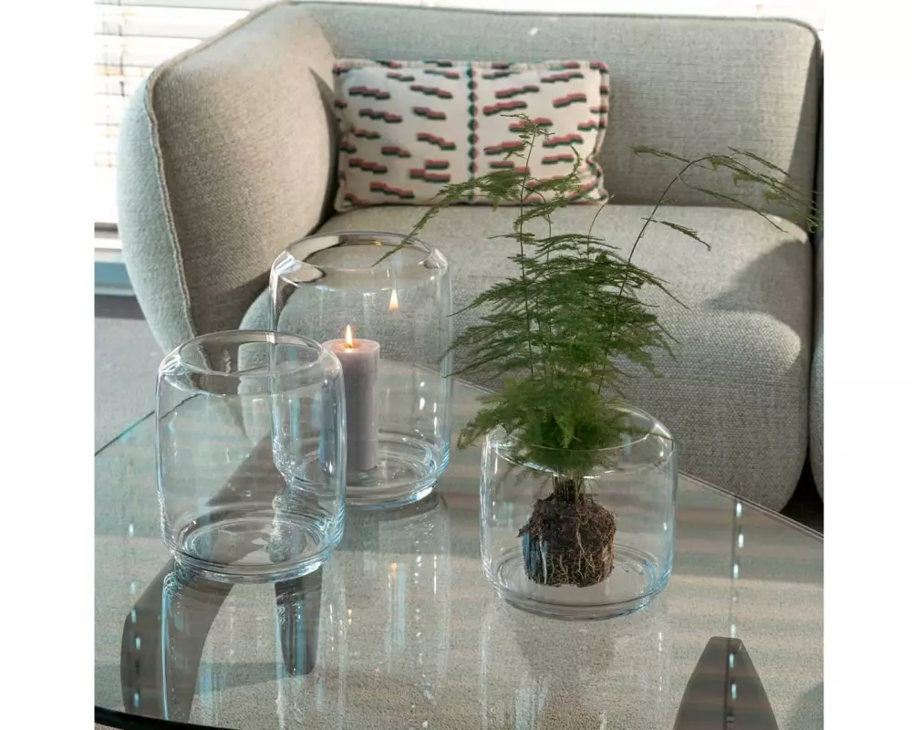 LEONARDO Windlicht Lago, Glas