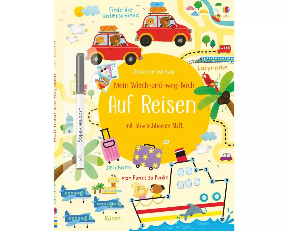 Mein Wisch-und-weg-Buch: Auf Reisen