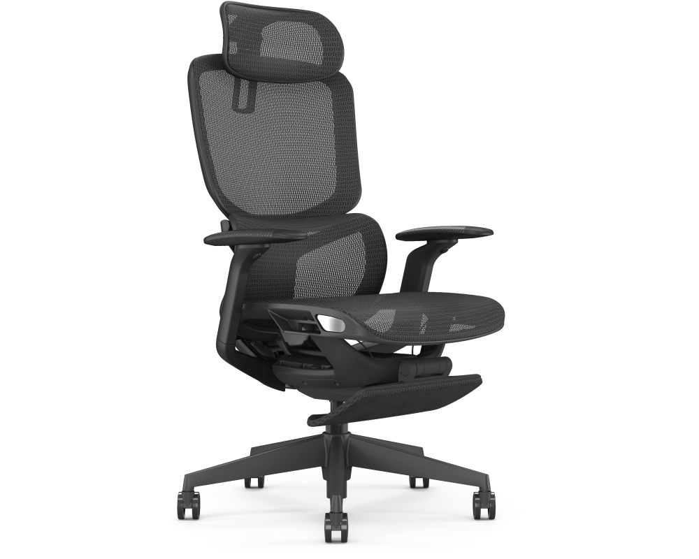 APOLLO Bürodrehstuhl Aero X-005A schwarz