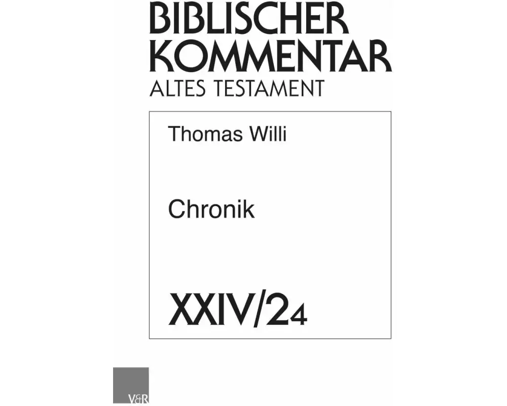 Chronik (1 Chr 21,1-29,30)