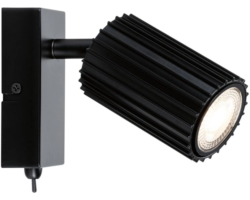 Paulmann Spotlight Lirena GU10 max. 10W Schwarz matt Metall